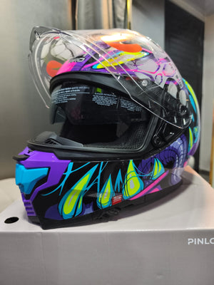 Casco SHAFT PRO SERIES 609 Venom Morado