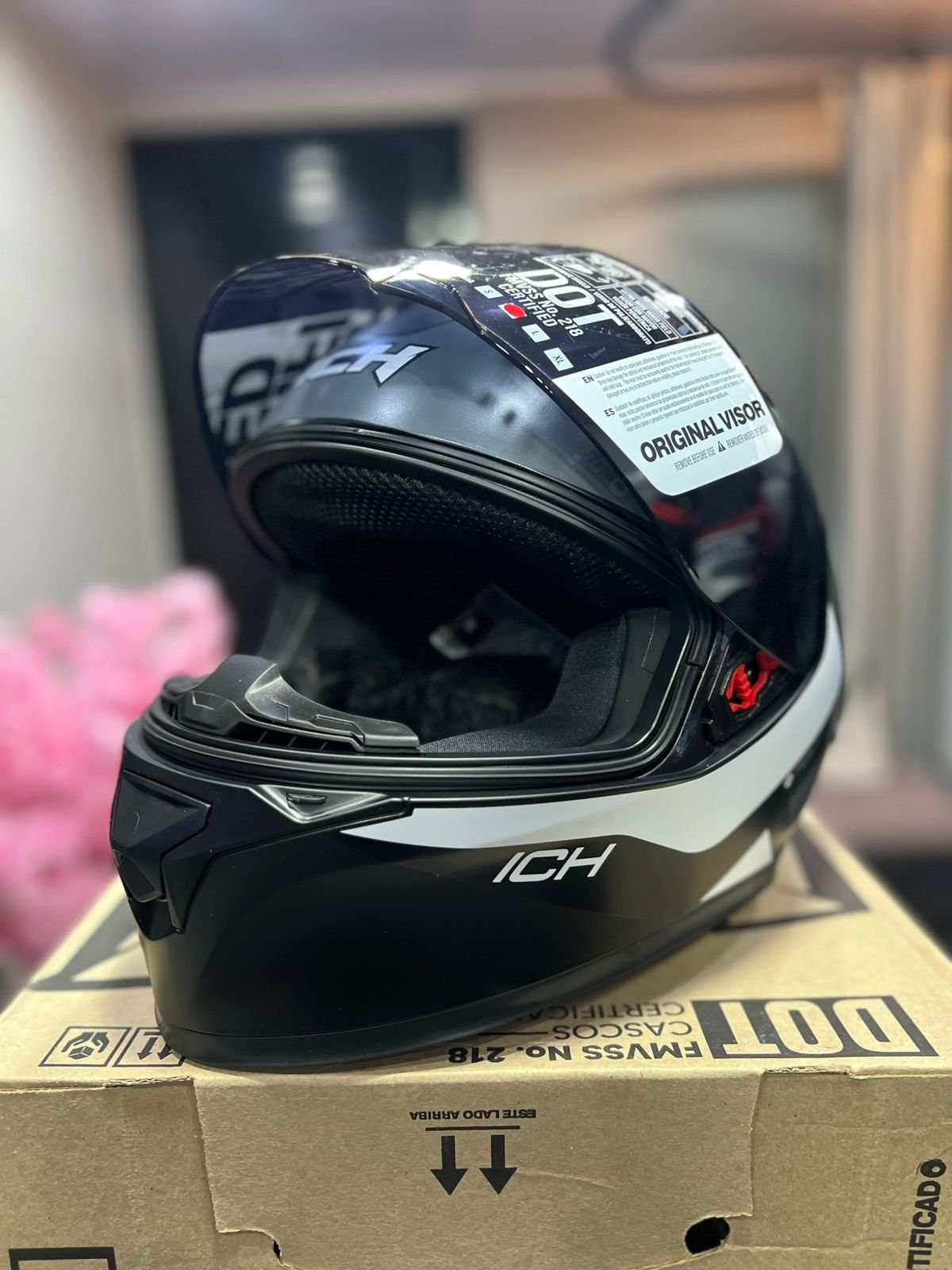 Casco ICH 503SP Kendry Blanco