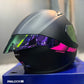 Casco SHAFT 584sp Negro Rosado