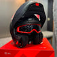 Casco Abatible LS2 FF902 Plus Scope II - Negro Mate