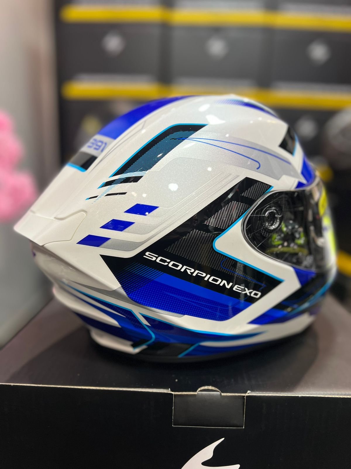 Casco SCORPION EXO 391 CAPTOR Azul