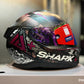 Casco SHARK Skwal i3 Hellcat Gris Rosado