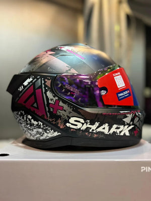 Casco SHARK Skwal i3 Hellcat Gris Rosado