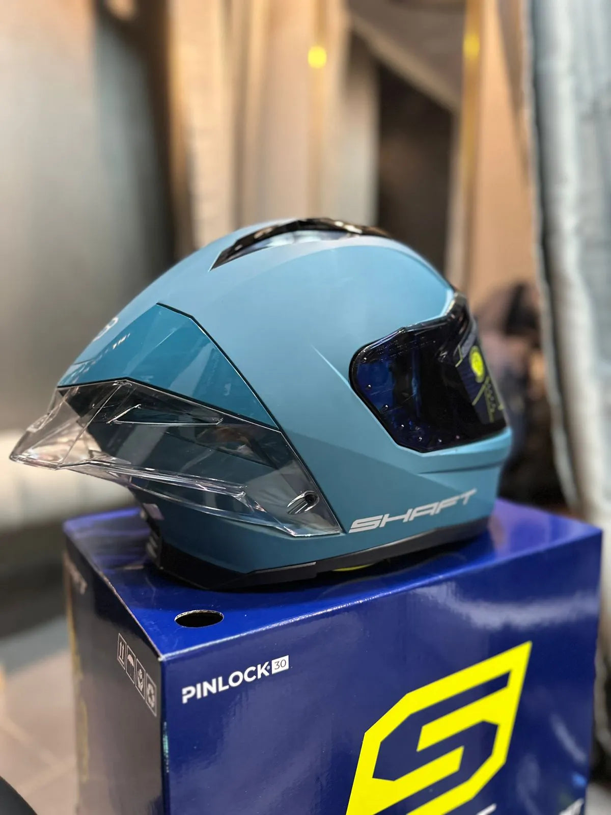 Casco SHAFT 596sp Turquesa
