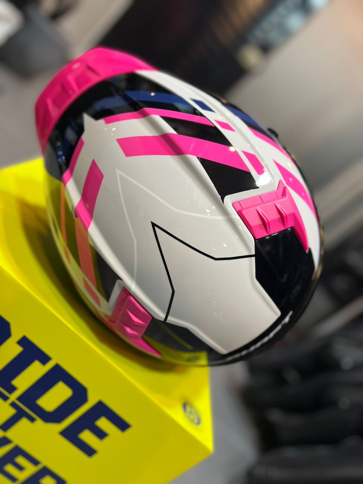 Casco Integral SHAFT 504DV Scar Rosado