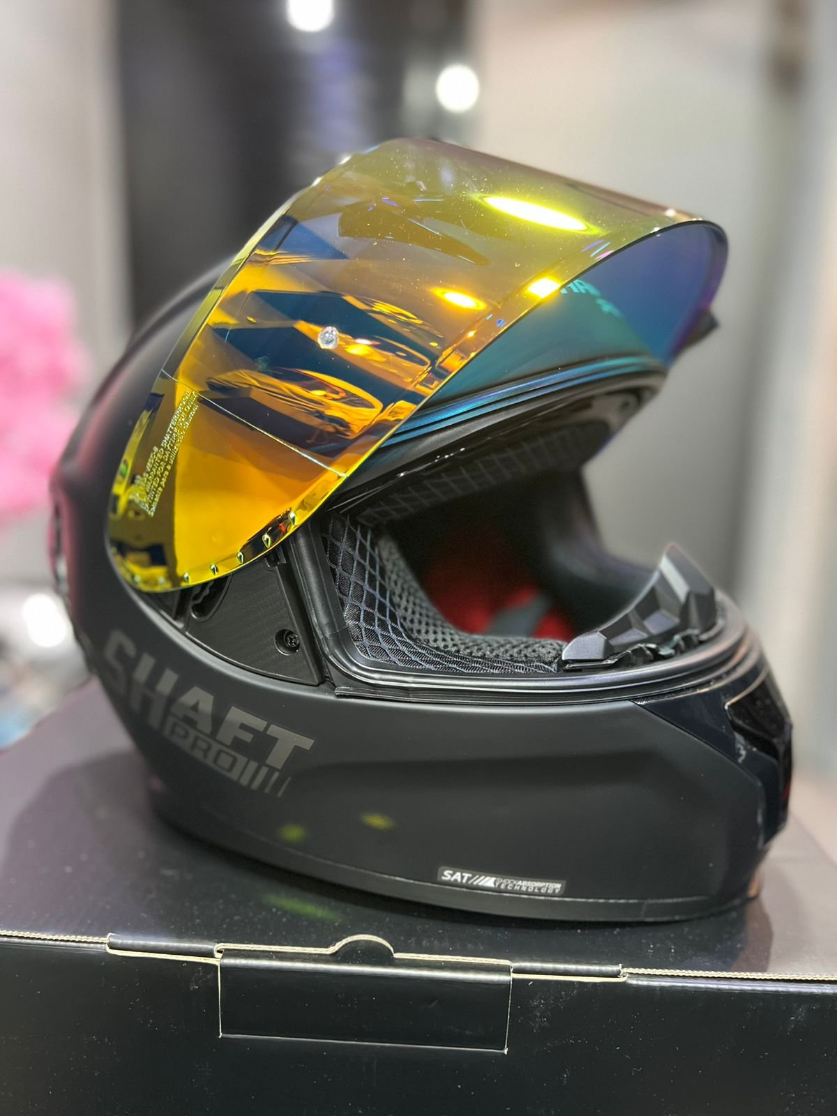 Casco SHAFT PRO SERIES 610DV Negro Mate