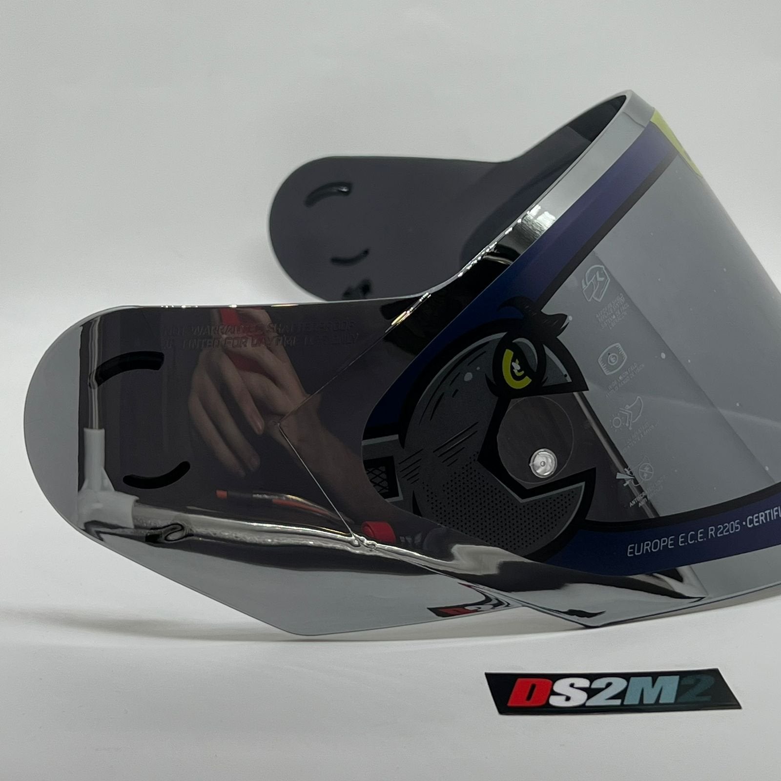 Visor SHAFT 562 Plateado