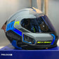 Casco Integral SHAFT 560 EVO Chief Gris Azul
