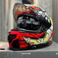 Casco SHAFT PRO SERIES 609 Venom Mammoth II Rojo