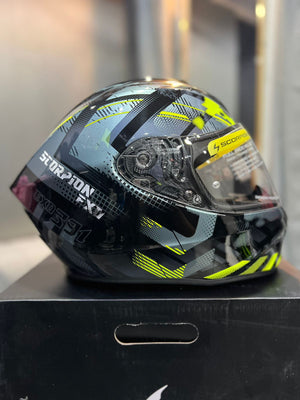 Casco SCORPION EXO 391 Clutter Gris Neon