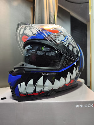 Casco SHAFT PRO SERIES 609 Venom Azul