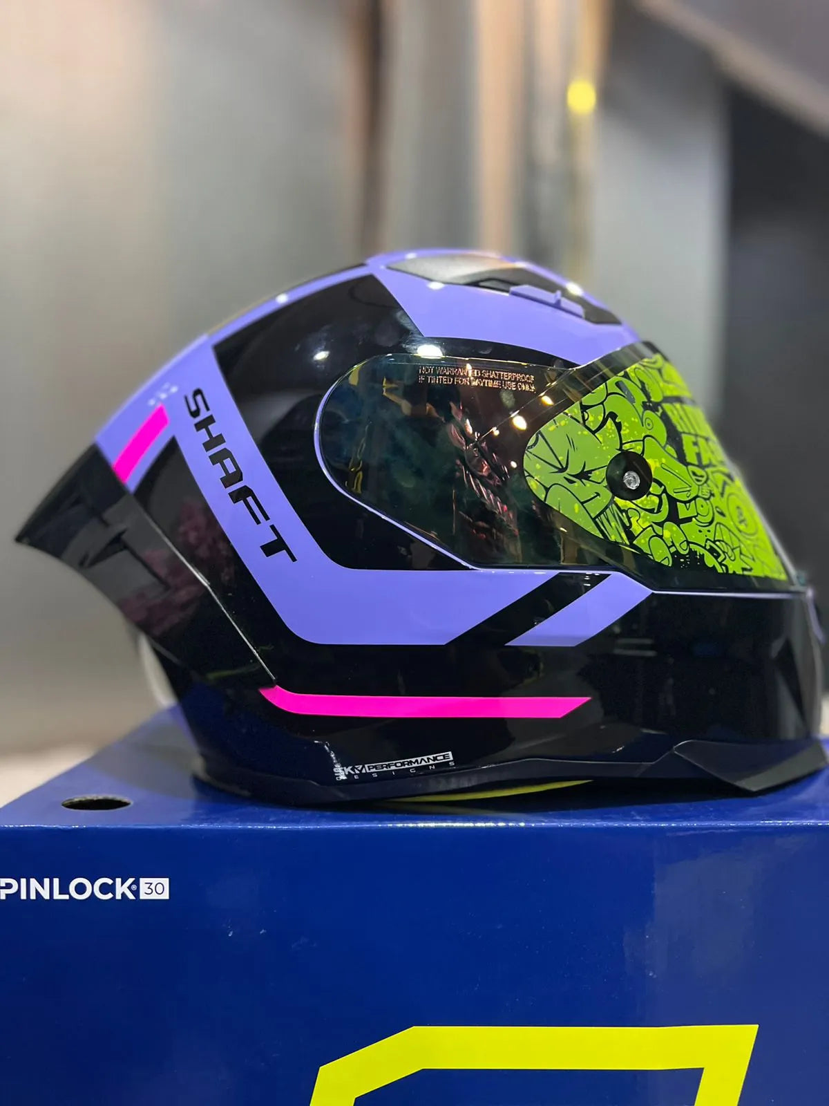Casco Integral SHAFT 562R Worth Morado