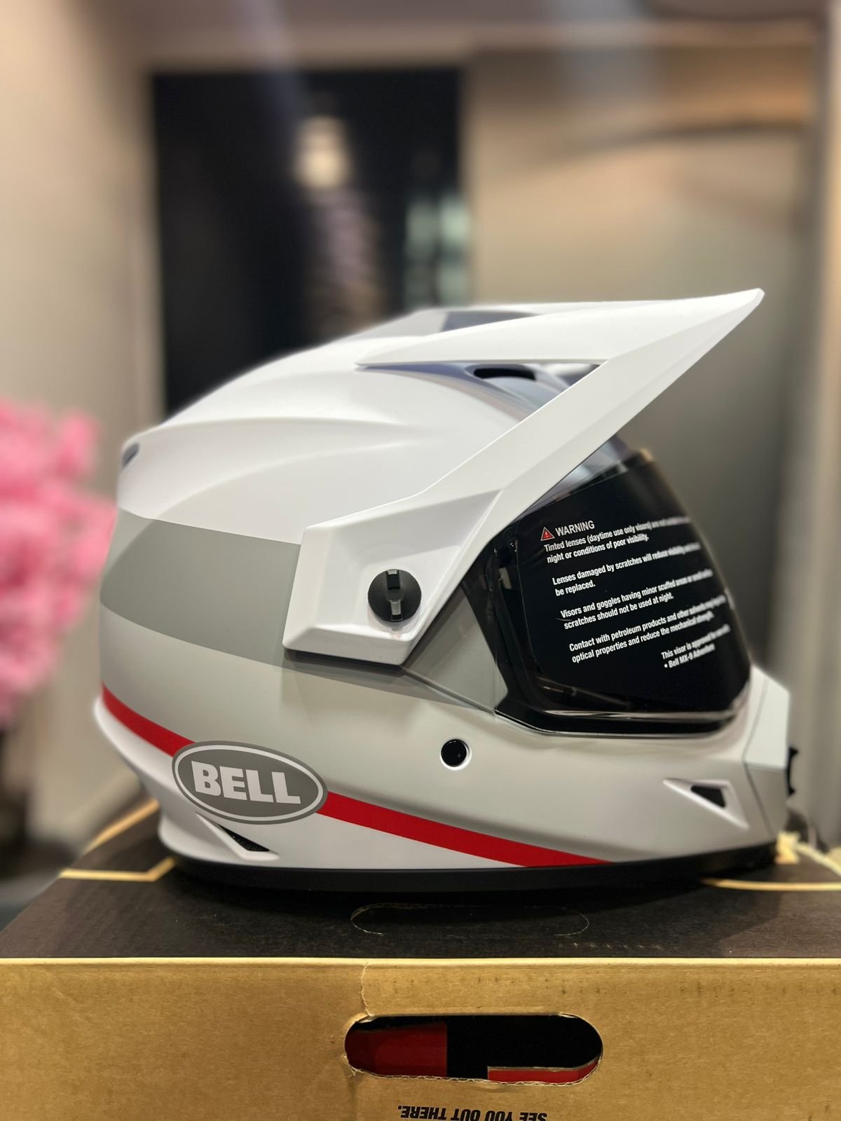 Casco BELL MX-9 Adventure Mips Blanco