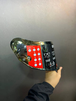 Visor Transparente LS2 FF 808 Stream II - Dorado