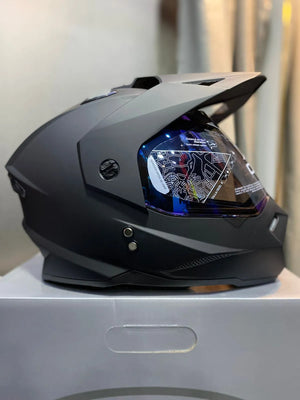 Casco X One MX328 DV Solid Negro Mate