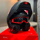 Casco Abatible LS2 FF902 Plus Scope II - Negro Mate
