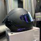 Casco X One 500RS Solid Negro Morado