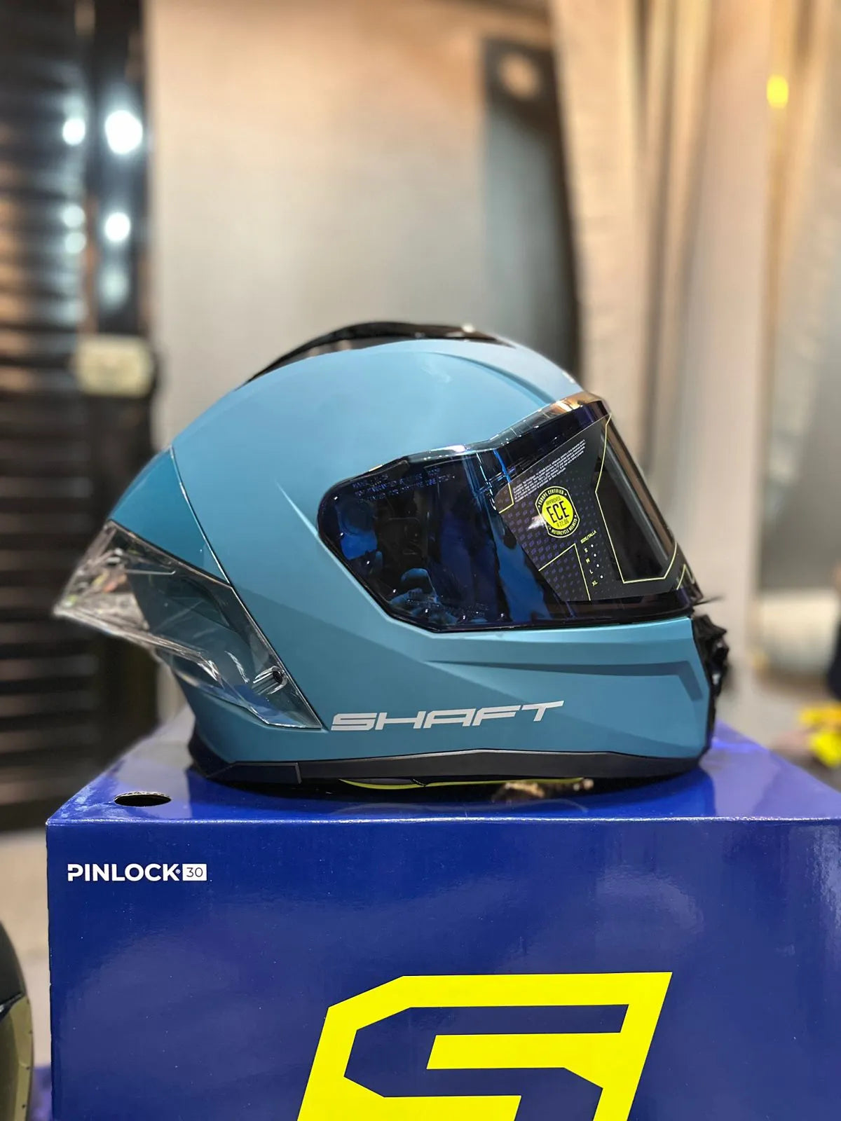 Casco SHAFT 596sp Turquesa