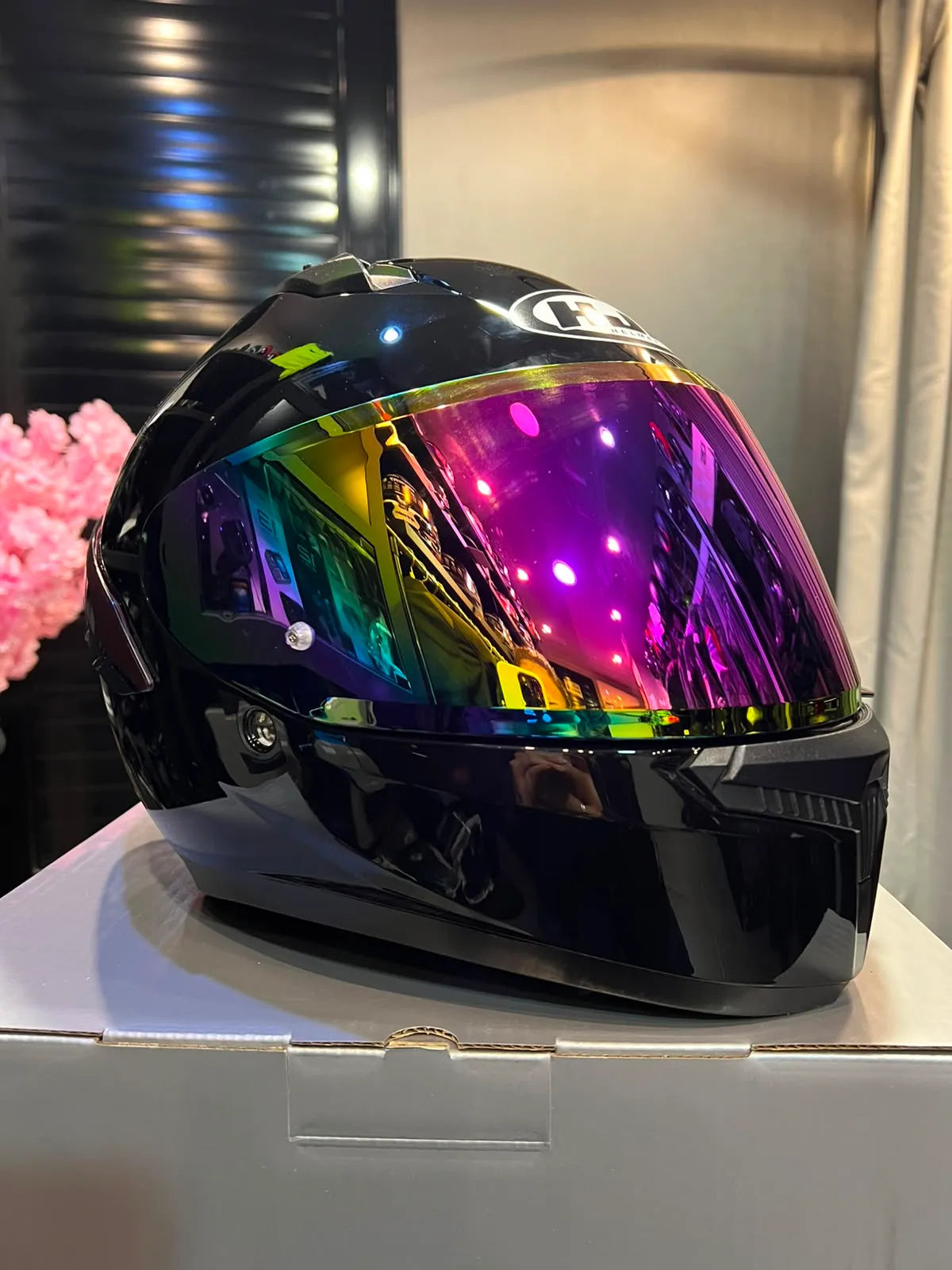 Casco HJC C10 Negro Brillo