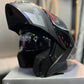 Casco Abatible PRO RIDER 360 Gris Negro