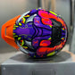 Casco SHAFT 502 DOT Zteph Naranja Morado