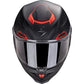 Casco SCORPION EXO Race Air Solid Negro Rojo