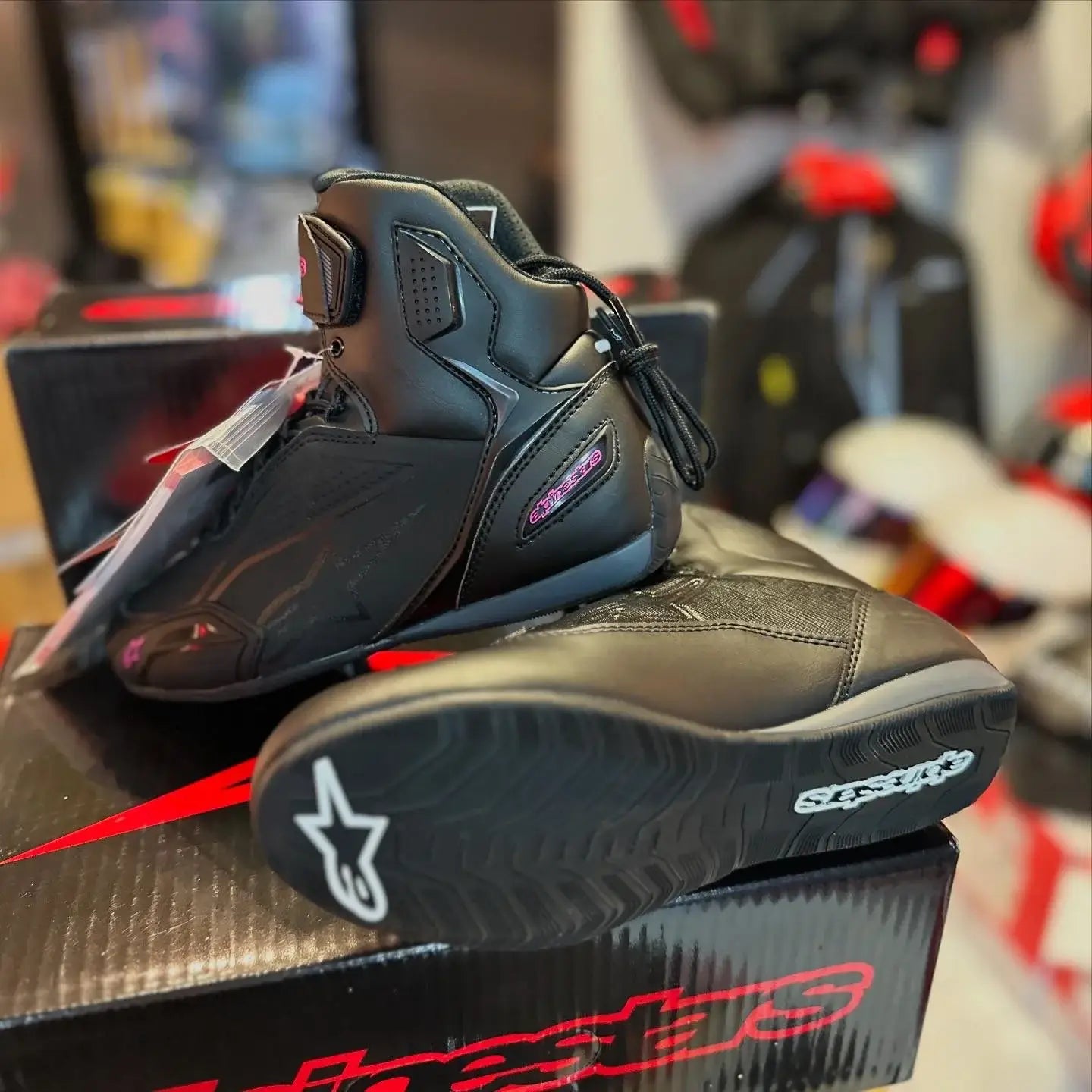 Botas ALPINESTARS Faster 3 DryStar Rosada 3