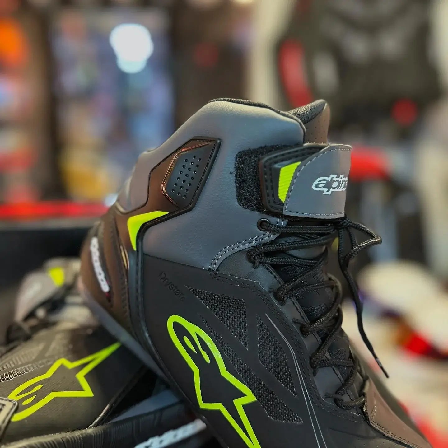 Botas ALPINESTARS Faster 3 DryStar Verde 2