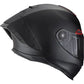 Casco SCORPION EXO Race Air Solid Negro Rojo