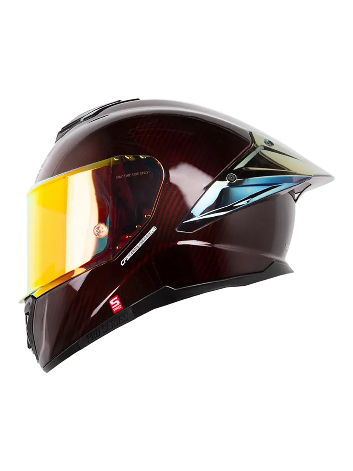 Casco SHAFT PRO SERIES Carbón 620 C Evo Rojo
