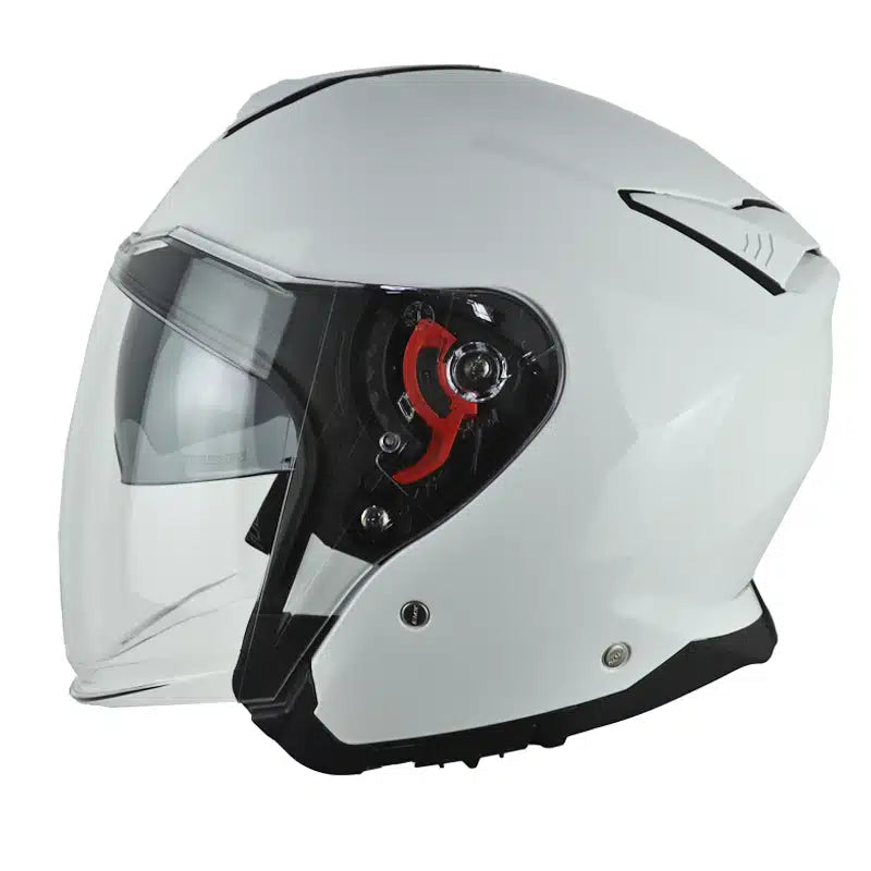 Casco Abierto SMK GTJ 501 Solid Blanco