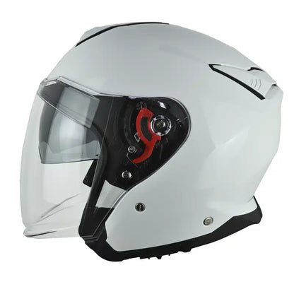 Casco Abierto SMK GTJ 501 Solid Blanco