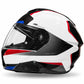 Casco HJC Abatible I91 Felio Blanco Rojo Azul