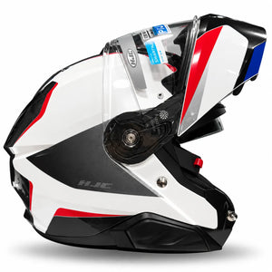 Casco HJC Abatible I91 Felio Blanco Rojo Azul