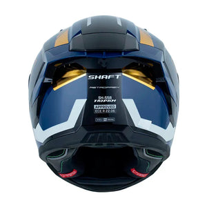 Casco SHAFT 556 RETROFREX - Azul Oscuro