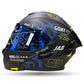 Casco X-ONE 3000 RP IRON - Negro Amarillo Mate