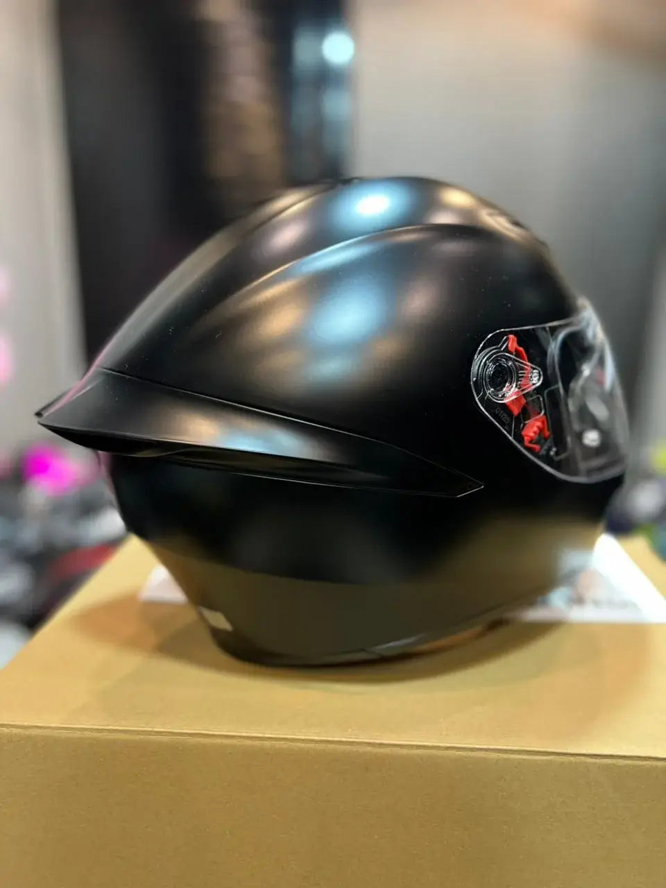 Casco AGV K1-S Solid Negro Mate 4