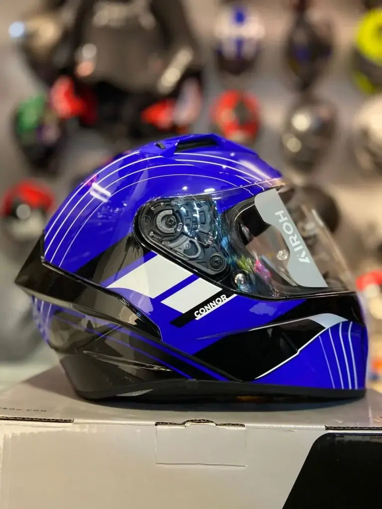 Casco AIROH Connor Achieve Azul 2