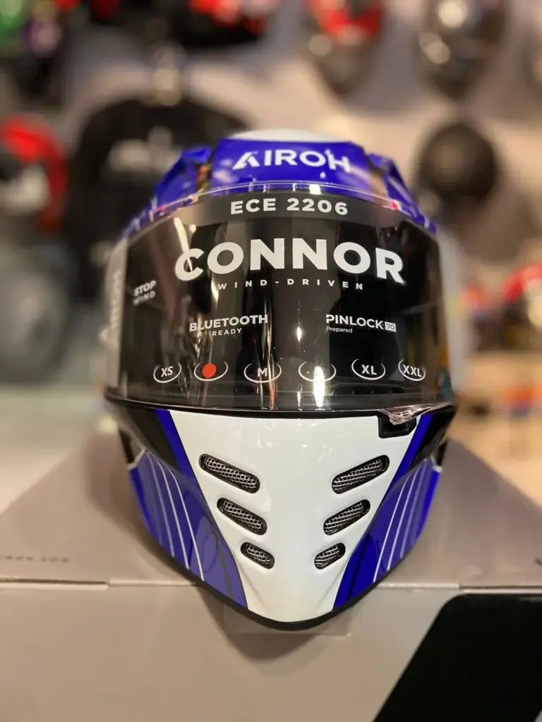 Casco AIROH Connor Achieve Azul 4