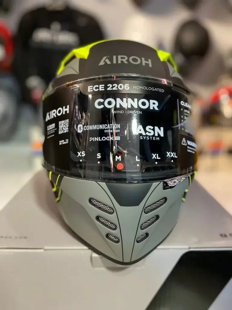 Casco AIROH Connor Dunk Amarillo 4