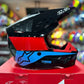 Casco ALPINESTARS SM5 Negro Rojo y Azul 2