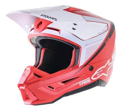 Casco ALPINESTARS SM5 Rojo Blanco