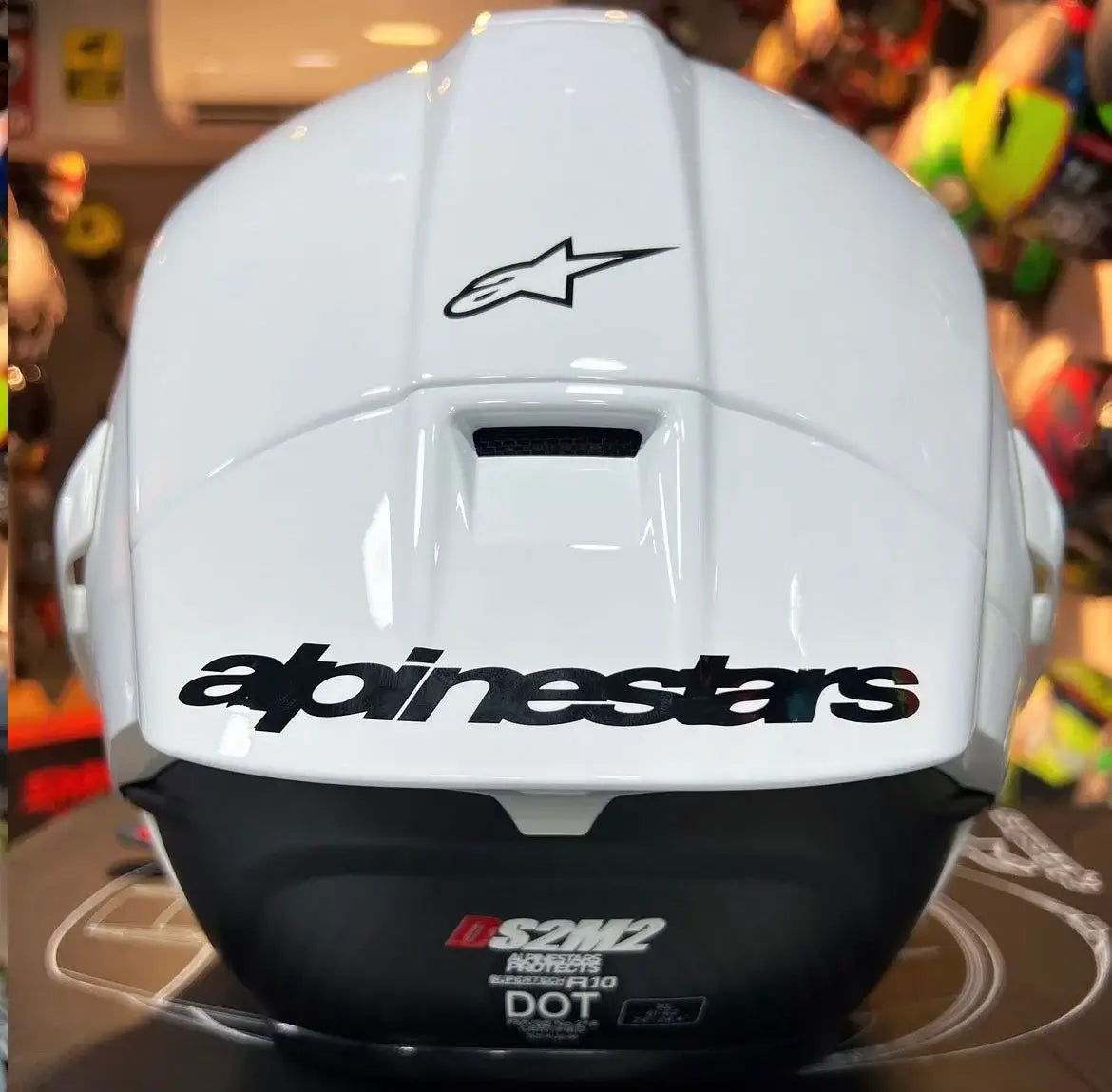 Casco ALPINESTARS Supertech R10 Blanco 3