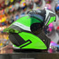 Casco Abatible KOV Verde