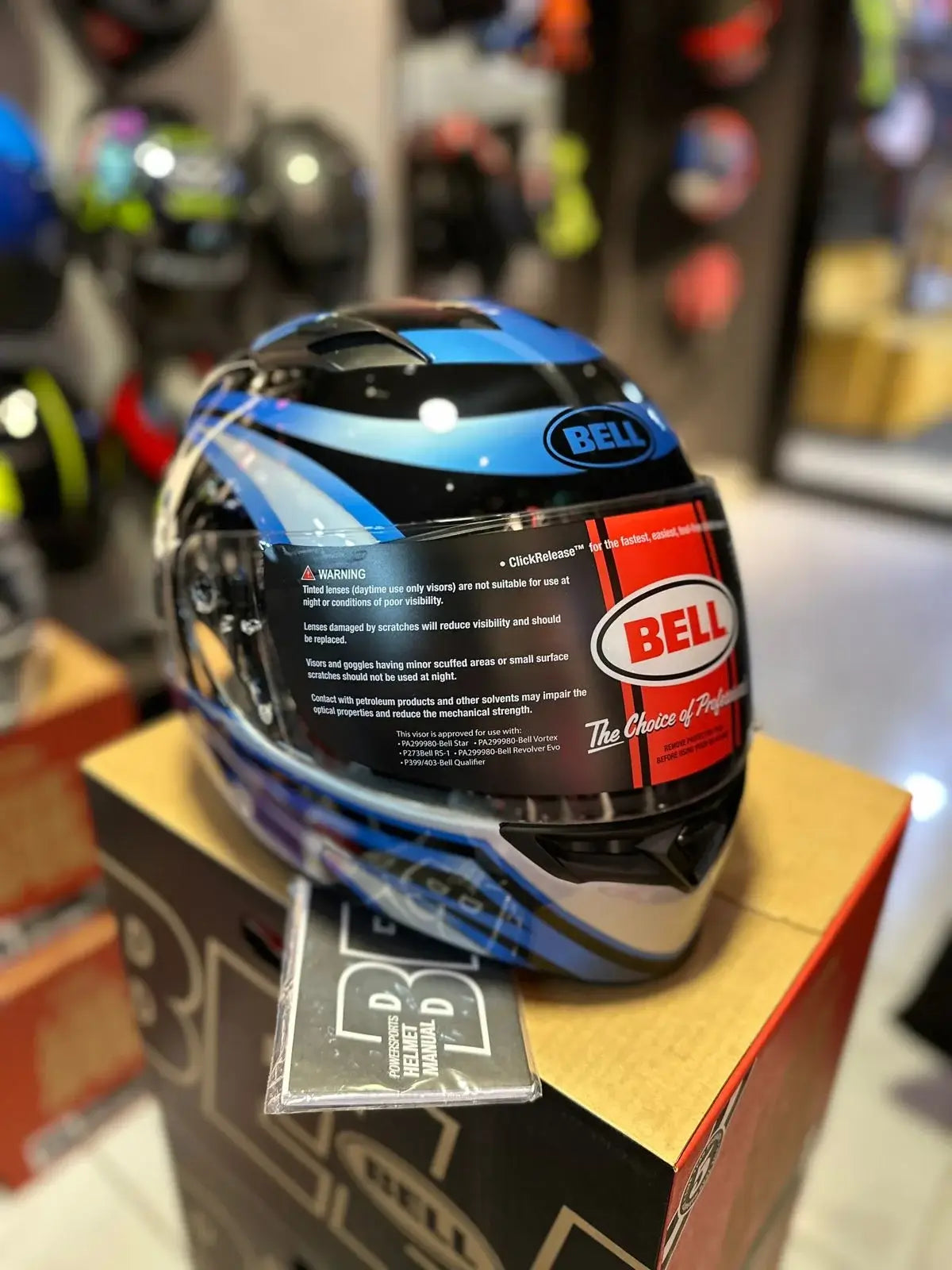 Casco BELL Qualifier Conduit Gloss Azul 3