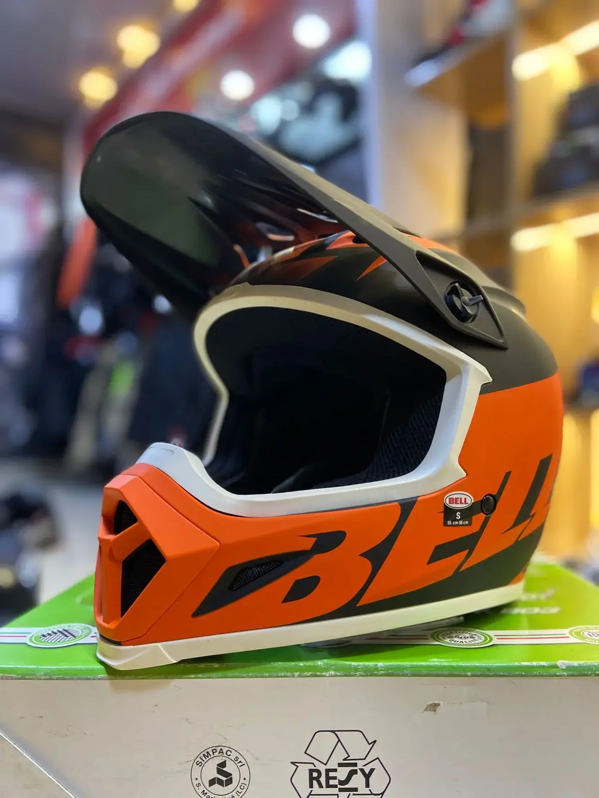 Casco Bell MX-9 Mips Naranja 3