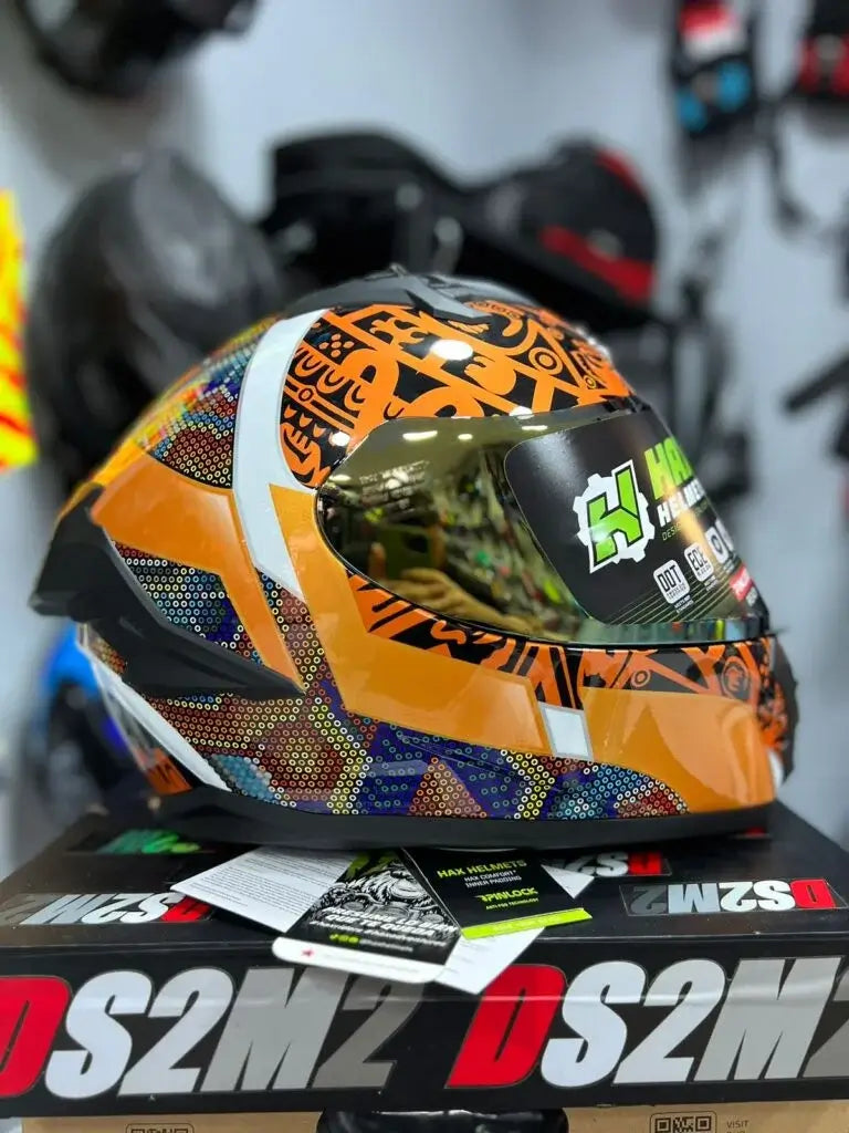 Casco HAX Obsidian Huichol