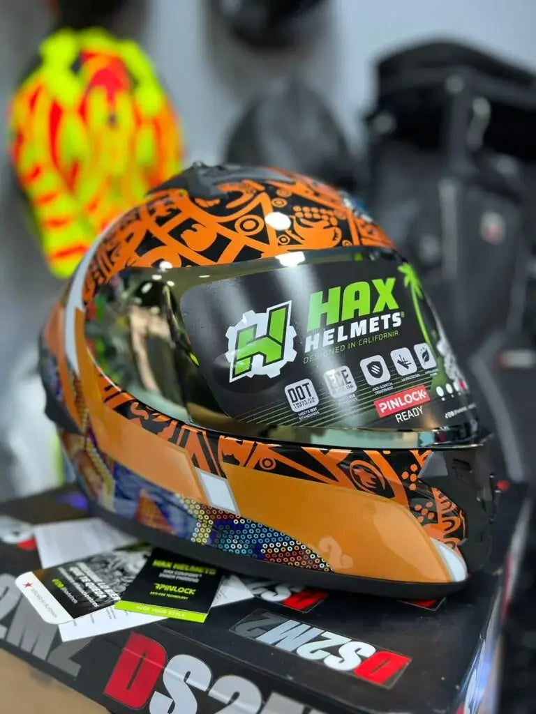 Casco HAX Obsidian Huichol 2