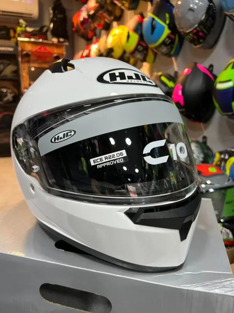 Casco HJC C10 Blanco 4
