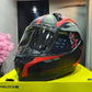 Casco Integral SHAFT 560 Evo Chaos Rojo 2
